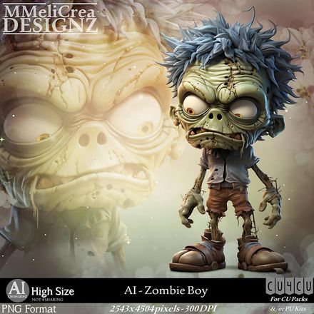 MMD - AI - CU4CU - Zombie Boy