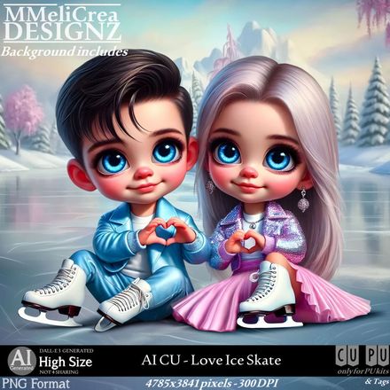 MMD - AI - CU Love Ice Skate