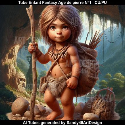 SAD - Tube Enfant Fantasy Age de pierre N°1