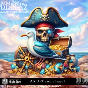 MMD - AI - CU Treasure Seagull