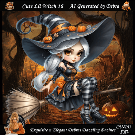 DDD-Cute Lil Witch 16