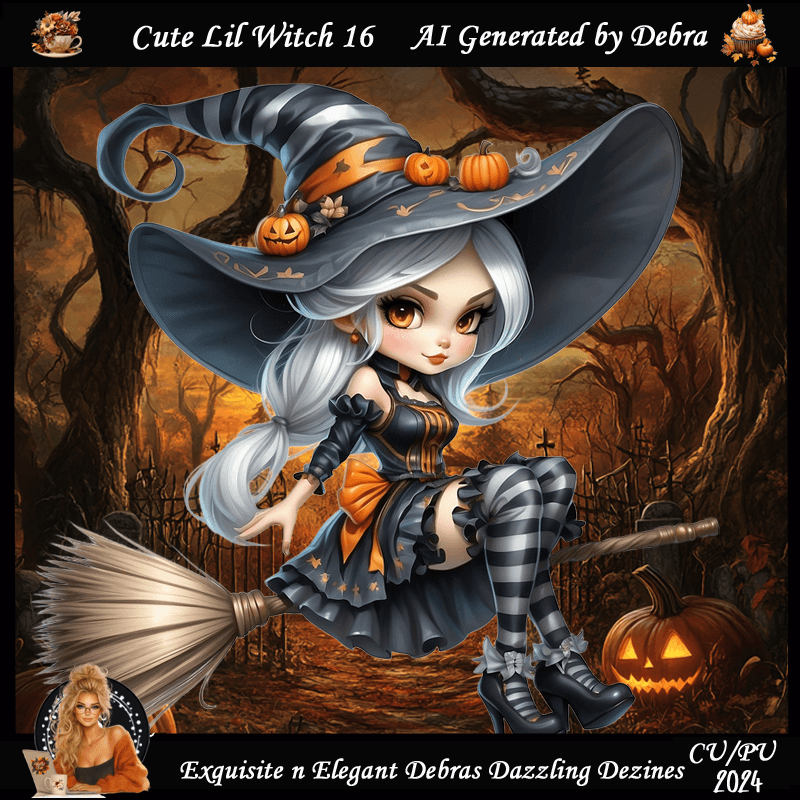 DDD-Cute Lil Witch 16
