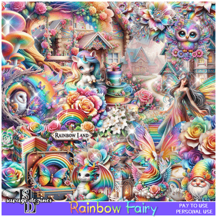 SD - Rainbow Fairy Kit Match
