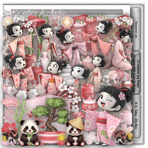 GJ-PU Kit Geisha Dolls FS