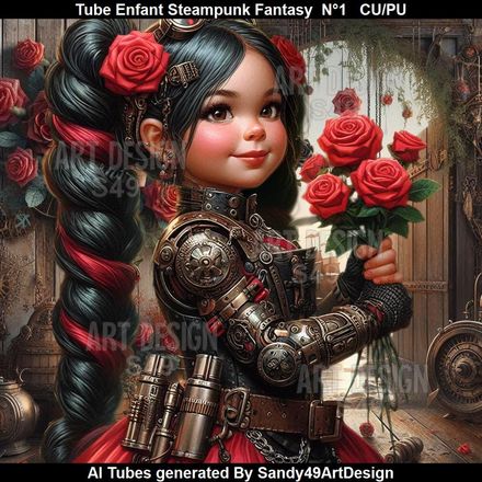 SAD - Tube Enfant Steampunk Fantasy N°1