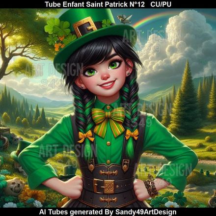 SAD - Tube Enfant Saint Patrick N°12