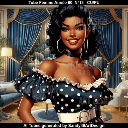 SAD - Tube Femme Année 60  N°13
