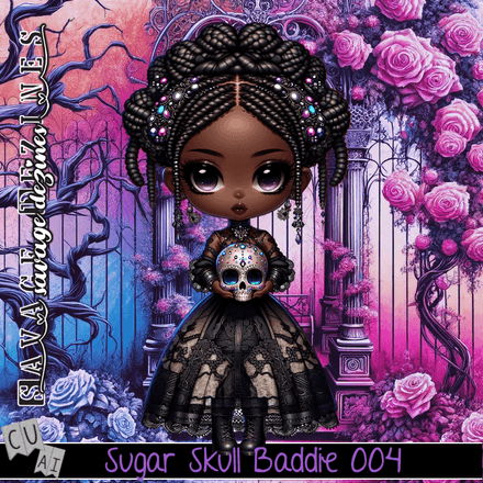 SD - AI CU Sugar Skull Baddie 004