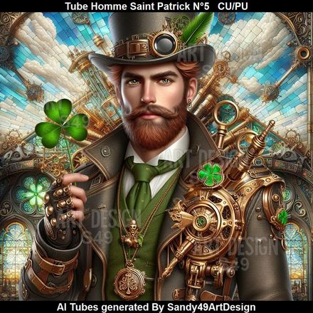 SAD - Tube Homme Saint Patrick N°5