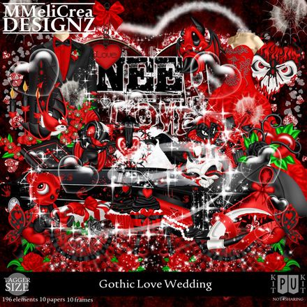 MMD - CLASSIC - PU - Gothic Love Wedding