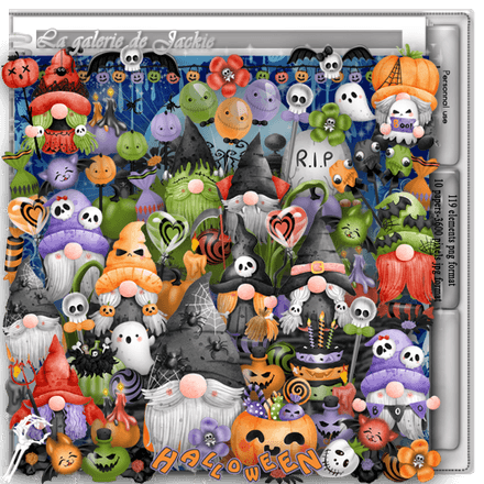 GJ-PU Kit Halloween Gnomes FS
