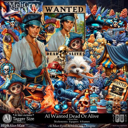 MMD - PU - AI - Wanted Dead or Alive
