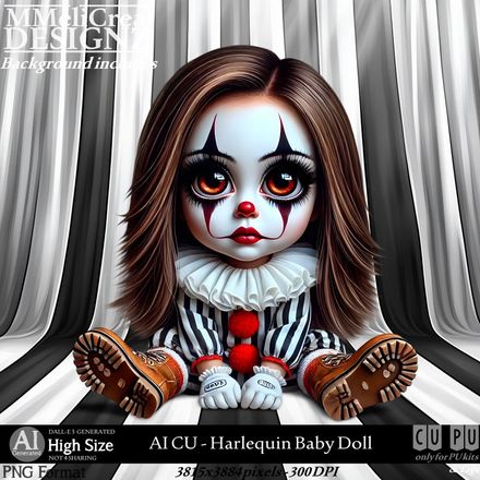 MMD - AI - CU Harlequin Baby Doll