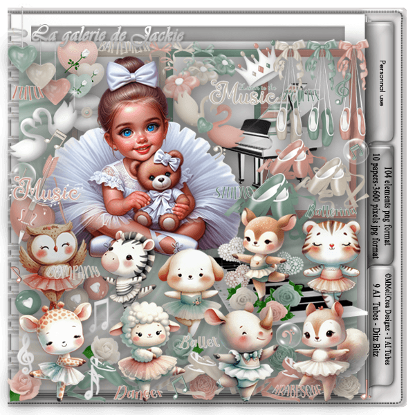 GJ-PU Kit Ballet Critters FS