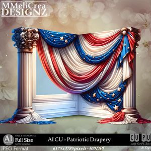 MMD - AI - CU Patriotic Drapery