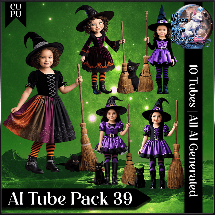 MVD - AI Tube Pack 39 Little Witches