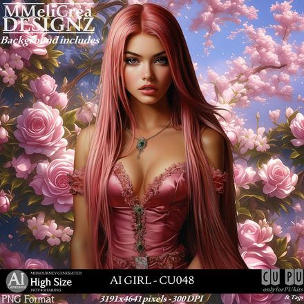 MMD - AI - GIRL CU048