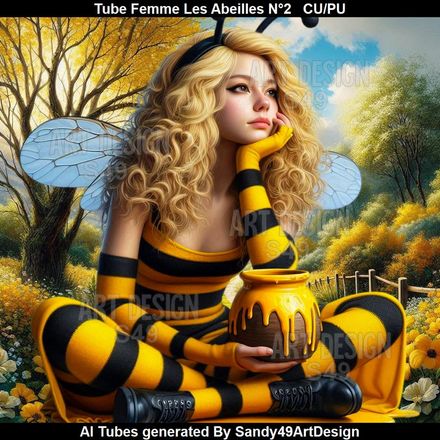 SAD - Tube Femme Les Abeilles N°2