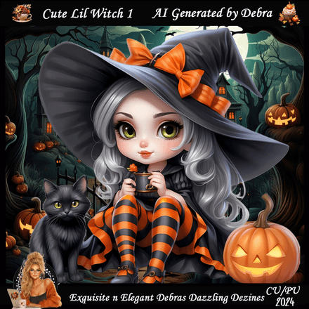 DDD-Cute Lil Witch 1 