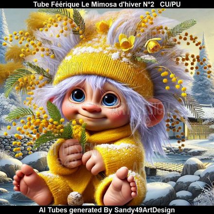 SAD - Tube Féérique Le Mimosa d&#x27;hiver N°2
