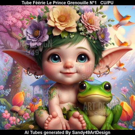 SAD - Tube Féérie Le Prince Grenouille N°1