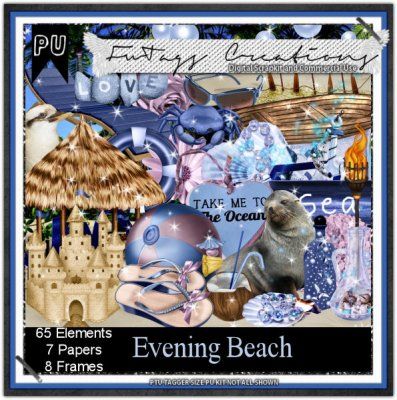 FW Tags - Evening Beach