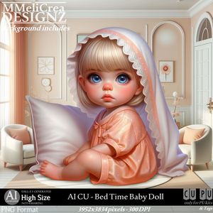 MMD - AI - CU Bed Time Baby Doll