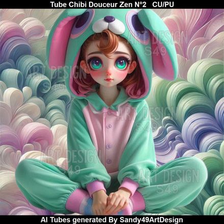 SAD - Tube Chibi Douceur Zen N°2