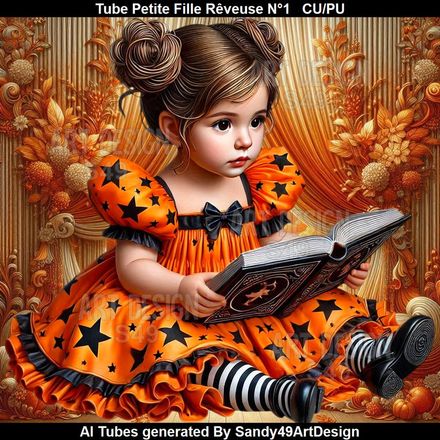 SAD - Tube Petite Fille rêveuse N°1