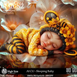 MMD - AI - CU Sleeping Baby