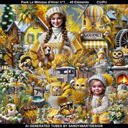 SAD - Pack Le Mimosa d&#x27;hiver N°1