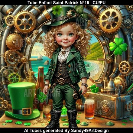 SAD - Tube Enfant Saint Patrick N°15
