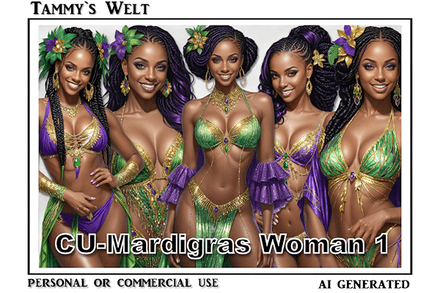 TW-CU-Mardigras Woman 1