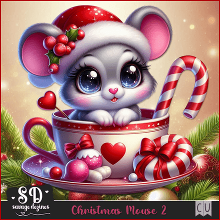 SD - AI CU Christmas Mouse 2