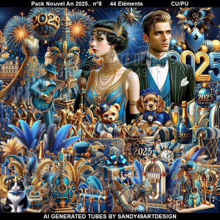 SAD Pack Nouvel An 2025  N°8