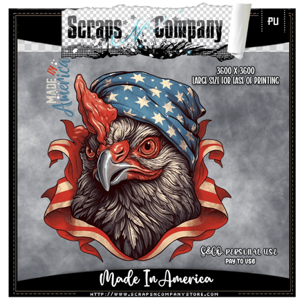 SNCO - Made In America Clipart