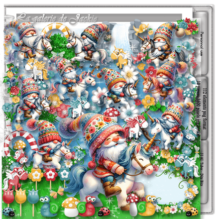 GJ-PU Kit Gnomes And Unicorns FS