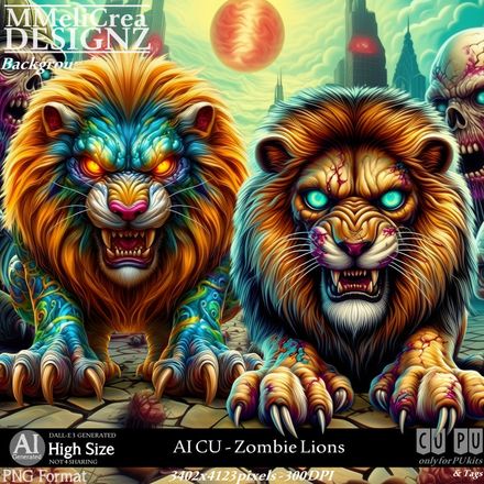 MMD - AI - Zombie Lions