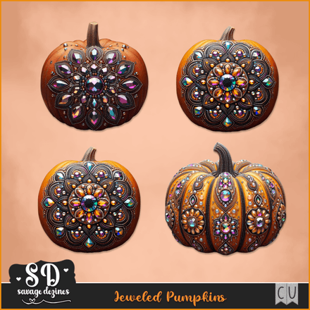 SD - AI CU Jeweled Pumpkins
