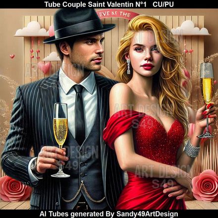 SAD - Tube Couple Saint Valentin N°1