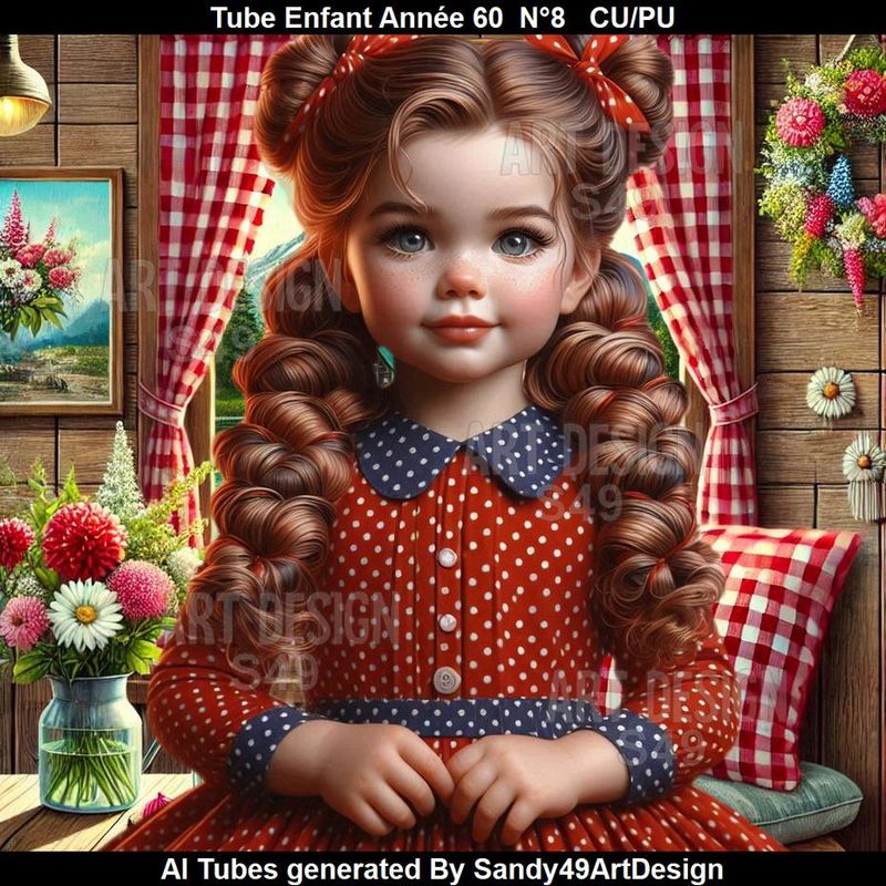 SAD - Tube Enfant Année 60  N°8