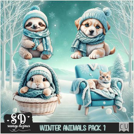 SD - AI CU WINTER ANIMALS