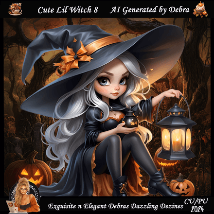 DDD-Cute Lil Witch 8