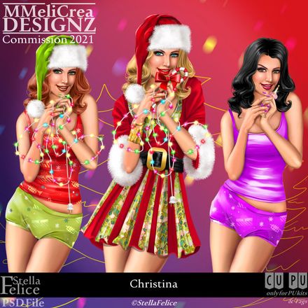 MMD - CLASSIC - Tube - CU Christina (PSD Format)