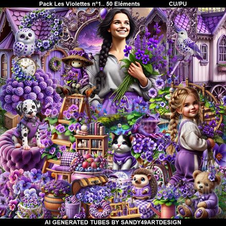 SAD - Pack Les Violettes N°1