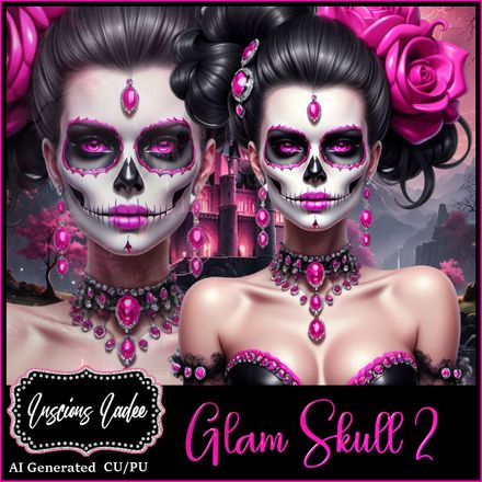 LL-Glam Skull 2