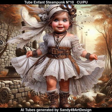 SAD - Tube Enfant Steampunk N°10