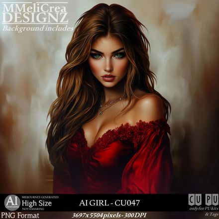 MMD - AI - GIRL CU047