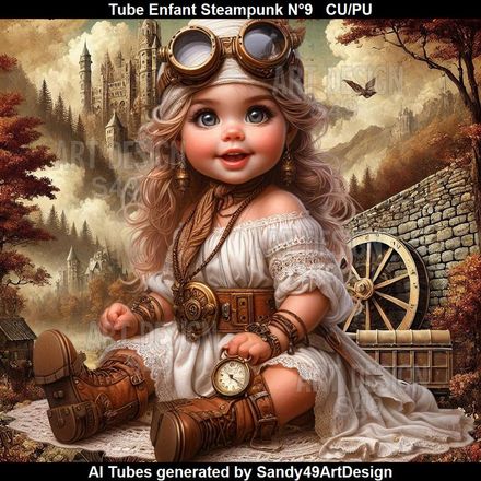 SAD - Tube Enfant Steampunk N°9
