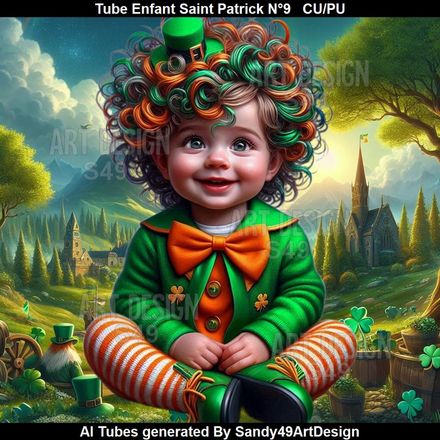 SAD - Tube Enfant Saint Patrick N°9